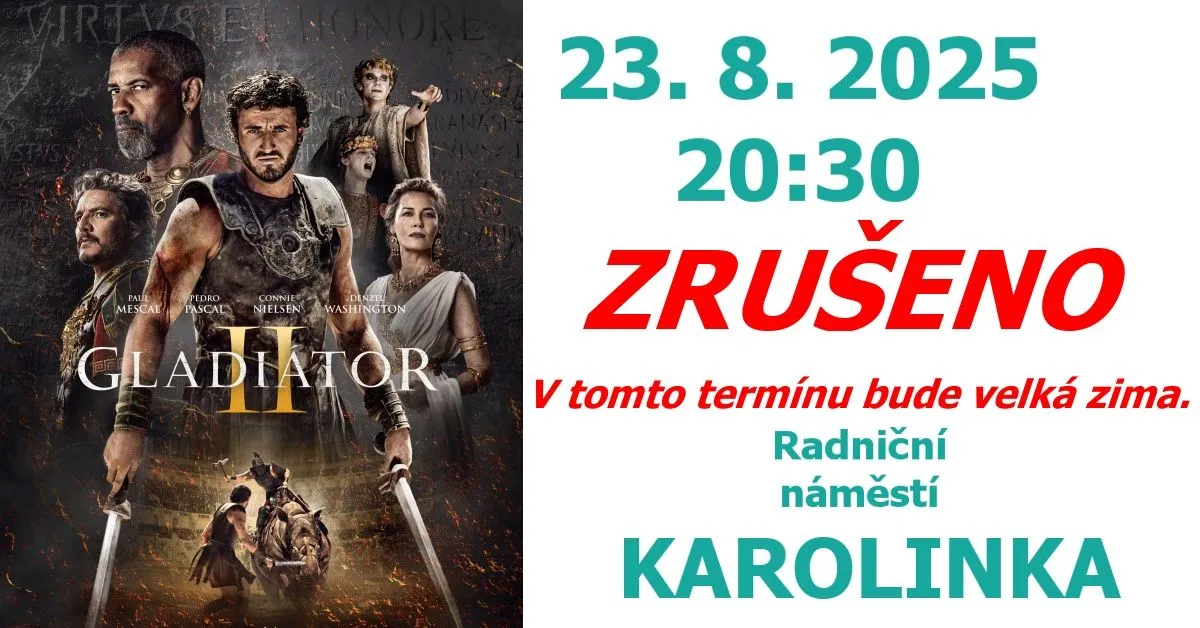 Vajanovo letní kino v Karolince 