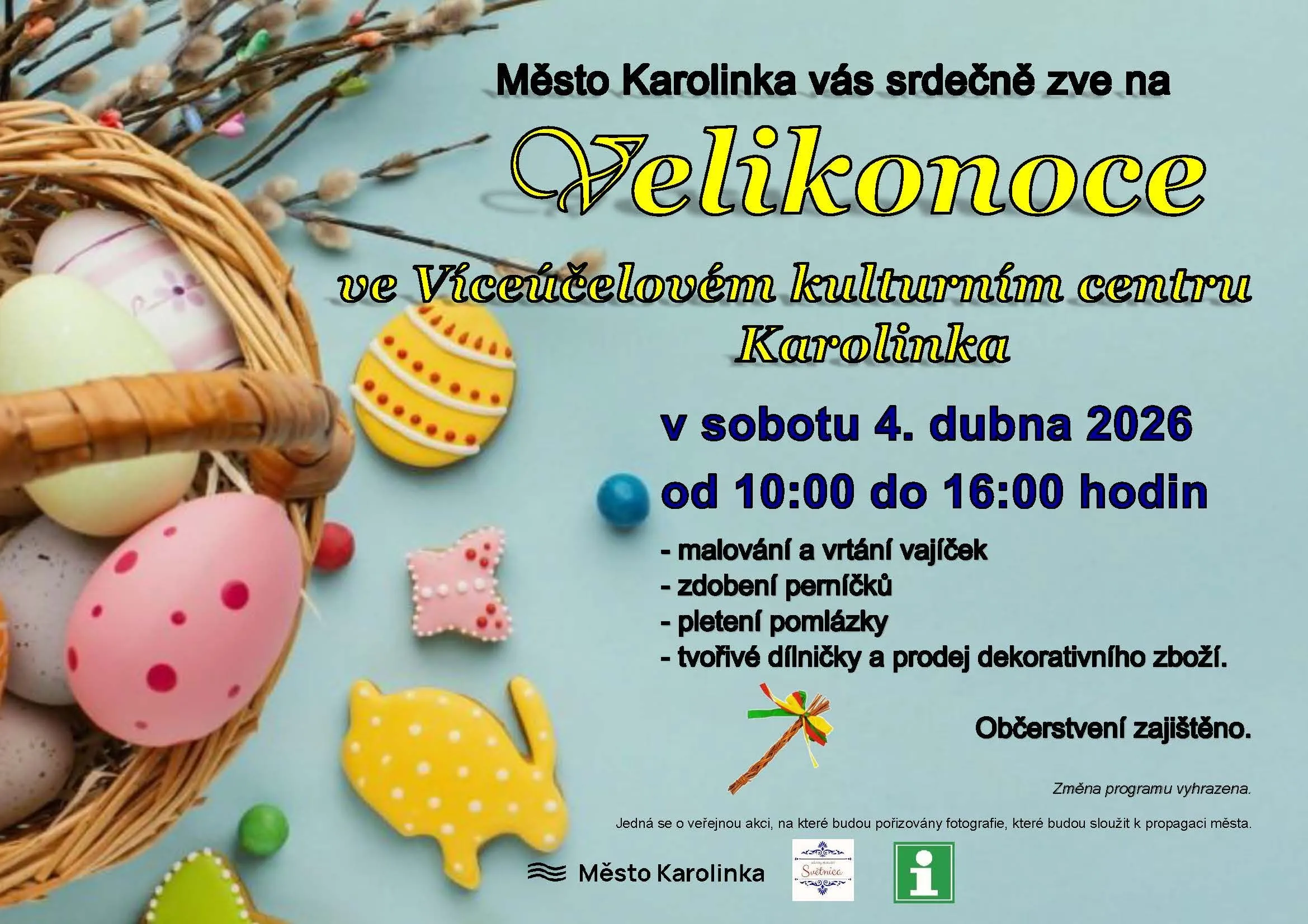 Velikonoce ve Víceúčelovém kulturním centru