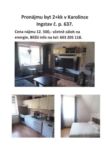 Pronajmu byt 2+kk 