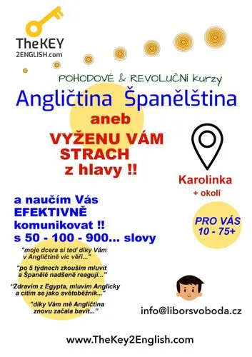 Nabídka kurzů španělštiny a angličtiny