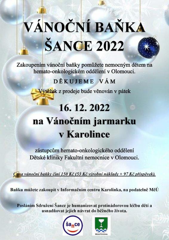 Baňka ŠANCE 2022